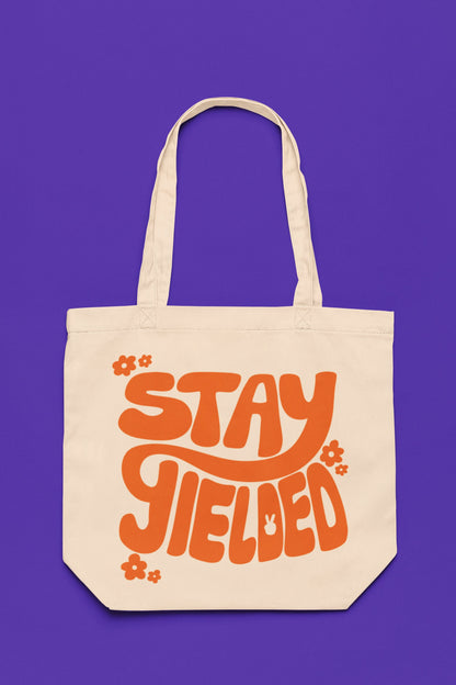 Stay Yielded Tote Bag